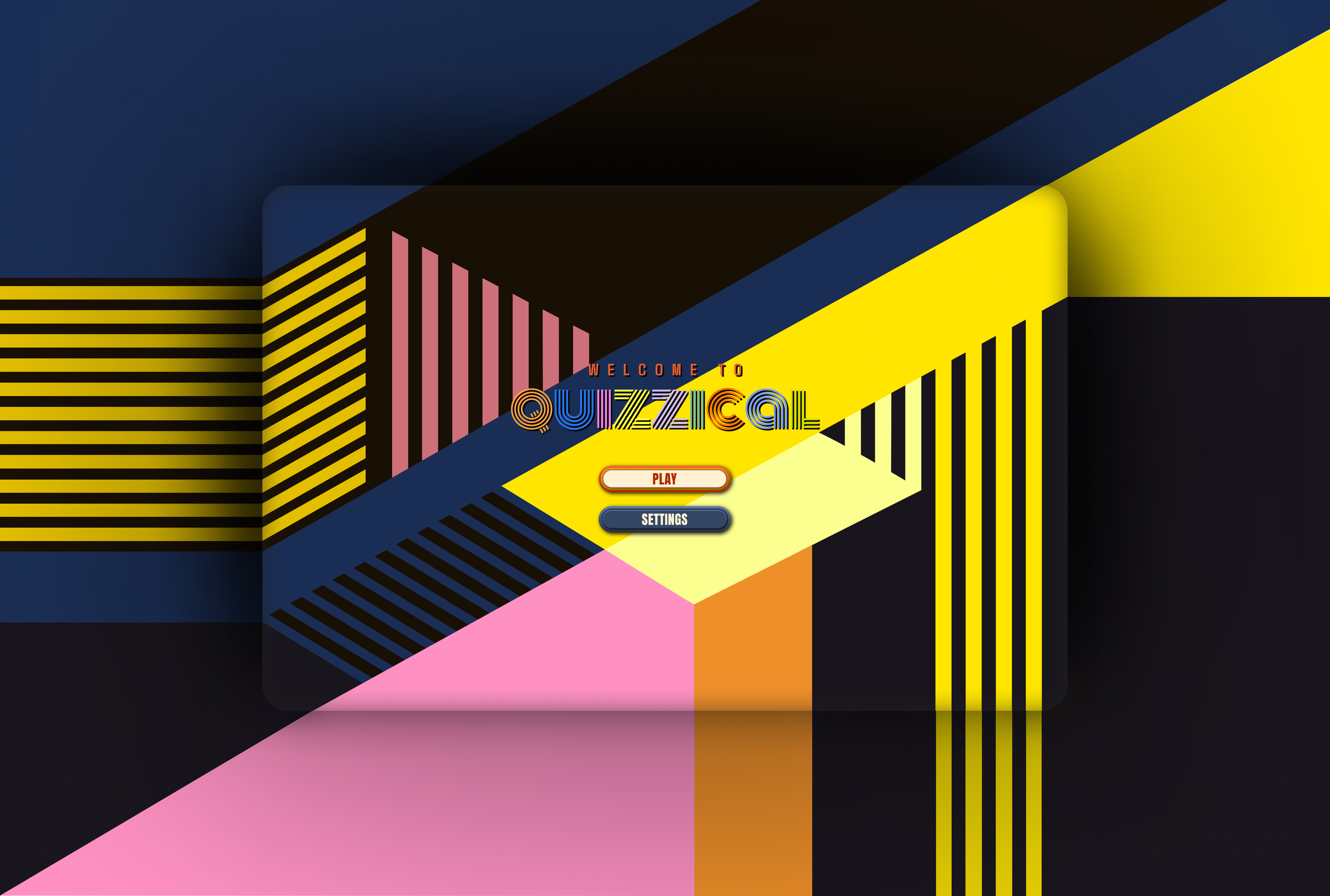screenshot of quizzical landing page